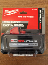 Milwaukee M18 Red Lithium XC8.0 8.0AH Battery (Brand New)
