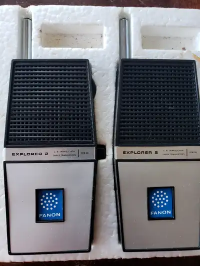 1970's Walkie Talkie Set. Excelkent working condition. Still in custom foam storage case. Asking $10...
