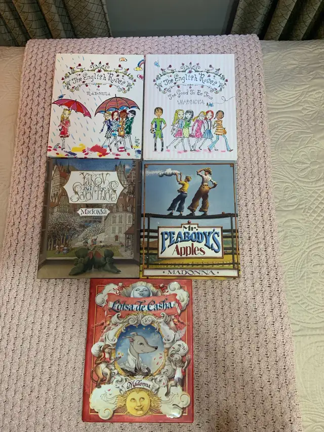 MADONNA’S HARDCOVER INSPIRATIONAL•THE ENGLISH ROSES BOOKS  in Fiction in Mississauga / Peel Region - Image 2
