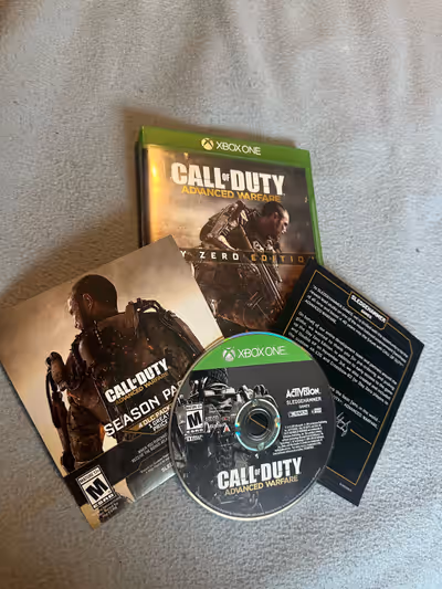 Complete In Box, Call Of Duty Advanced Warfare Day Zero Edition For Xbox One Asking $10 OBO, Pickup...