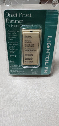 Lightolier switch