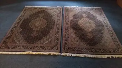 SILK AND WOOL PERSIAN RUGS,, View more