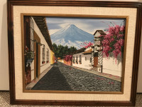 Original framed oil on Canvas 