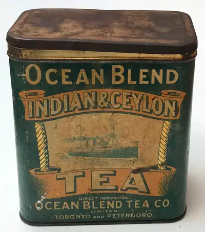 ocean blend tea tin in All Categories in Canada | Kijiji