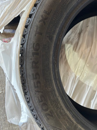 Studded winter tires 205/55 R16