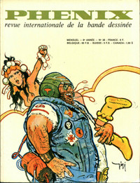 PHENIX REVUE INTERNATIONALE DE LA BANDE DESSINÉE # 36 EXC. ÉTAT