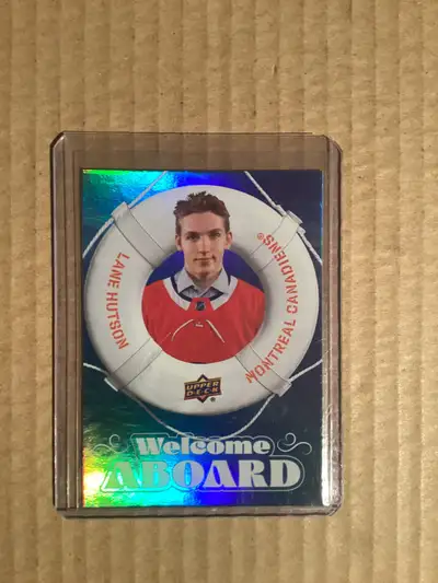 2024-25 Welcome ABOARD Lane Hutson #WA-16