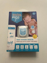 Snuza Pico Smart Wearable Baby Motion Monitor- New