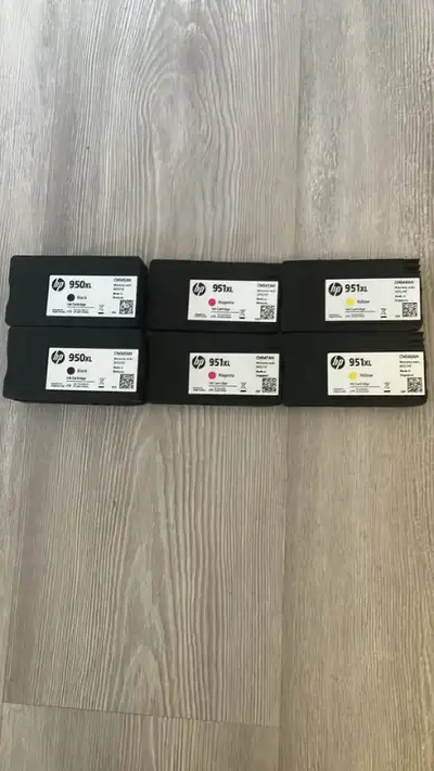 Encre HP 950 XL/ 951 XL neuf( 2 jaune-2 Magenta- 2 Noir), View more