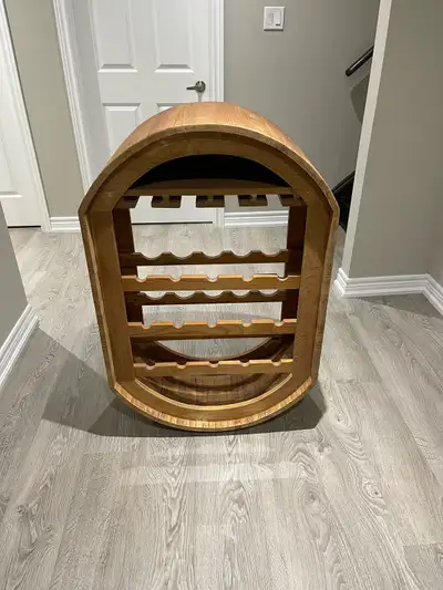 oval wine bottle rack, View more