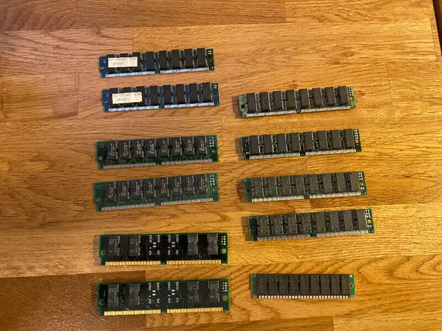 13x Computer RAM (Random-access memory) - Mémoire vive - Various65575525691779120
