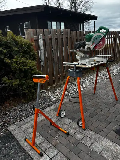 10” Hitachi Miter Saw w/ Stand, View more