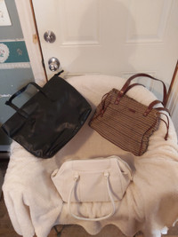 New Condition! Three Ladies Handbags/Purses for Sale
