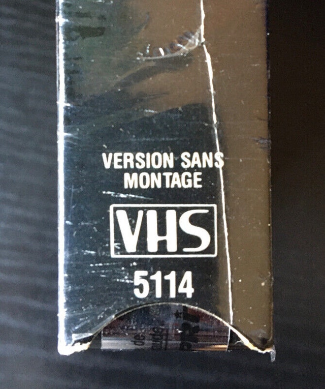 VHS ReAnimator (version FRANÇAISE) RARE CD, DVD et Bluray Ville de Montréal Kijiji