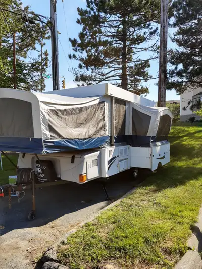 NEW PRICE- $6000. Selling 2010 Coleman Utah pop-up trailer for $6000, or any reasonable offer. Canva...