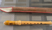 Flûte à bec en bois 