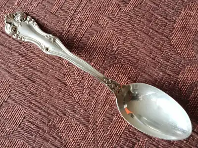 Here appears to be a very rare Sterling Silver Spoon, from Chas. Mayer & Co. of Glasgow. It is marke...