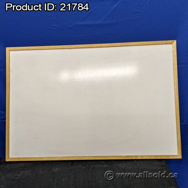 24" x 36" Whiteboard w/ Wood Tone Frame in Hobbies & Crafts in Calgary