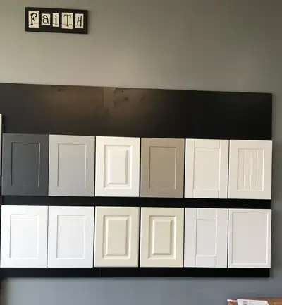 Kitchen cabinet doors. Let me know the size you need. This is the best option if you want just to re...
