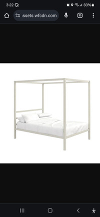 Double/Full Mifflinville Canopy Bed