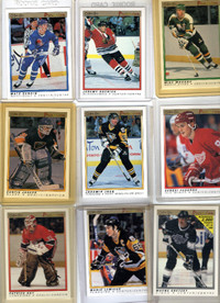 1990-91 OPC Premier Hockey base set, 1-132, Rookies loaded