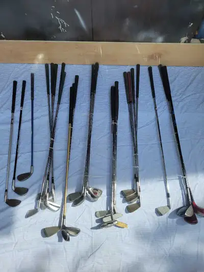 Assorted Golf Clubs in perfect working condition , View more