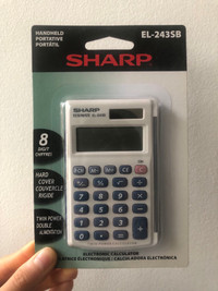 New Handheld Sharp Calculator