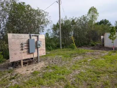 This is a 2 acre country lot. Hydro has been brought to the property, with a 200 AMP service outdoor...