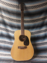Yamaki Deluxe AY-433 12 string guitar. For repair