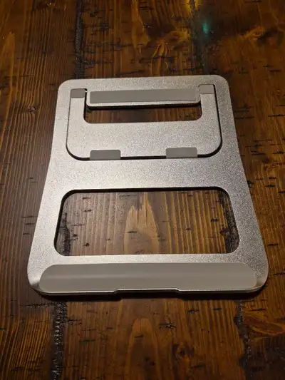 Silver Aluminum Laptop Stand, View more