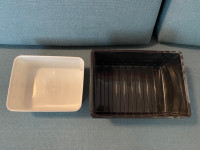 2 boite de Rangement en plastique 2 plastic storage boxes
