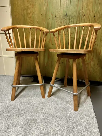 Swivel Wooden Bar Stools, View more