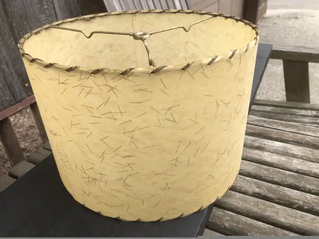 MCM Vintage Fibreglass Lamp Light Shade Retro Decor  in Indoor Lighting & Fans in Oakville / Halton Region - Image 4