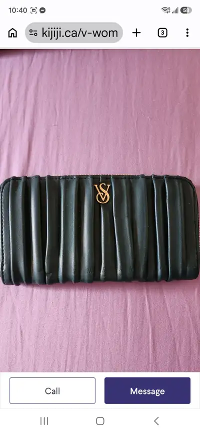 Brand NEW green Victoria Secret wallet for sale!, View more