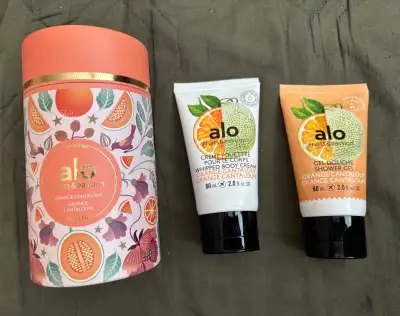 Alo Orange Cantaloupe Travel Duo, View more