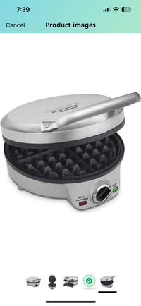 Cuisinart 4-Slice Belgian Waffle Maker