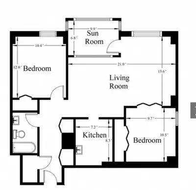 Living Room for Rent (Female Only) – Near SMU A living room space is available in a 2 bed, 1 bath ap...