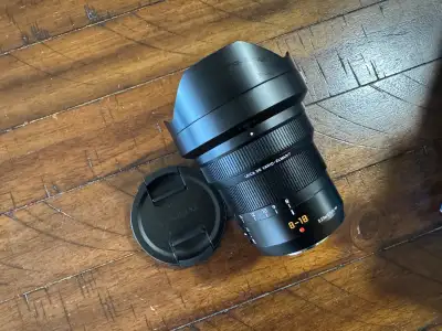 Panasonic LUMIX Professional 8-18mm Camera Lens, G Leica DG Vario-ELMARIT, F2.8-4.0 ASPH, Mirrorless...