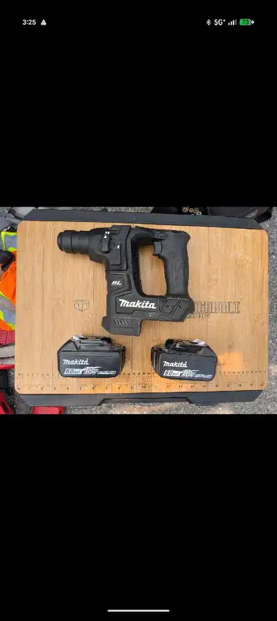 Makita 18V SDS Hammer Drill + Battery Combo, View more