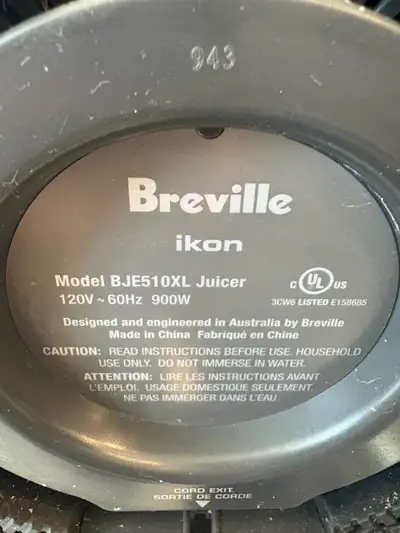 Breville ikon Juicer, View more