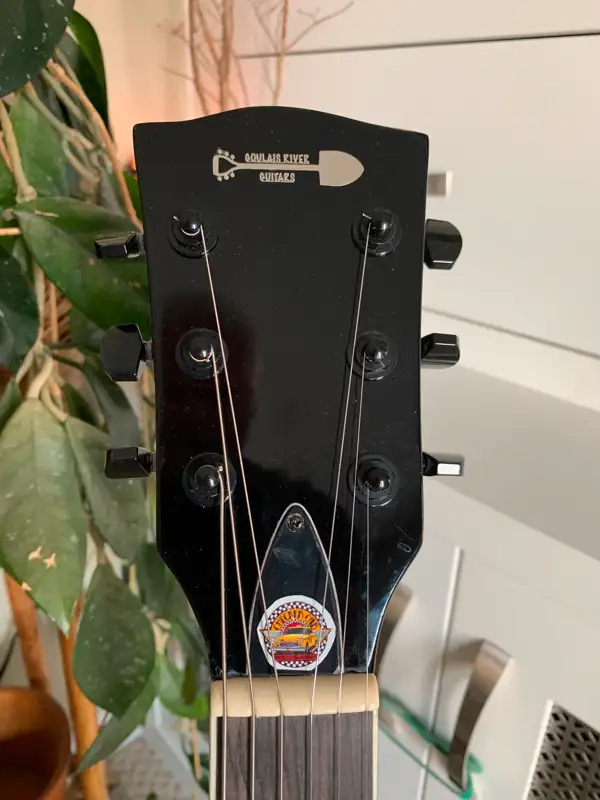 Semi -hollow Parlour sized Electric Guitar in Guitars in Calgary - Image 8