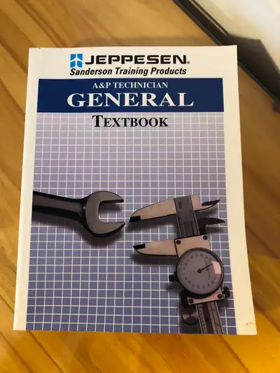 Book – A&P Technician General  Textbook, Jeppesen Sanderson Trai, View more