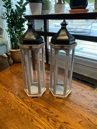 Wood and Glass Lanterns — from Sheridan Nurseries