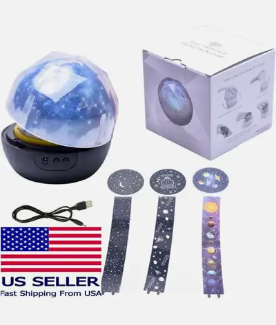 Magic Diamonds Projection Lamp Star Universe Night Light Colorfu, View more