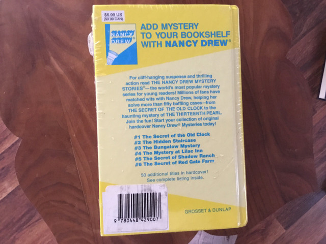 Nancy Drew Flashlight Series Books 1 -6 by Carolyn Keene in orig in Children & Young Adult in Markham / York Region - Image 2