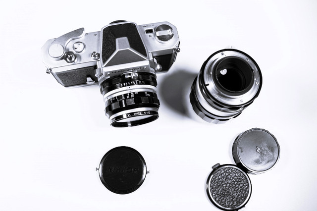 NIKKORMAT FT-N  50mm 1:2 et 135mm 3.5 fonctionnel et bon état dans Appareils photo et caméras  à Longueuil/Rive Sud - Image 2