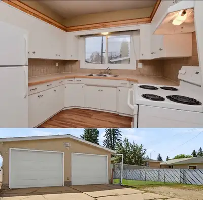 South Central. Pet Friendly. Kenilworth (east of Bonnie Doon). DOUBLE GARAGE. MAIN FLOOR SUITE. Ensu...