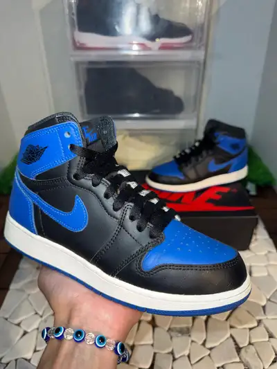 Size 6Y/7.5W - Air Jordan 1 High Royal (2017), View more