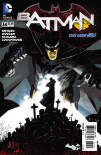 The New 52 Batman #34 Zero Year Final Act DC Comic Book VF/NM.