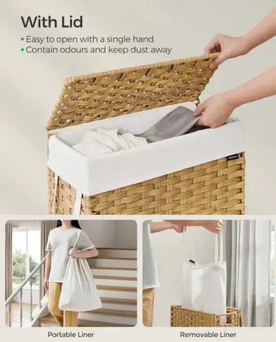 Laundry Hamper (Brand New), View more